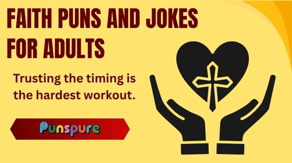 Faith Puns and Jokes for Adults