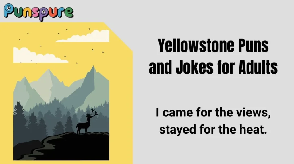 Yellowstone Puns and Jokes for Adults