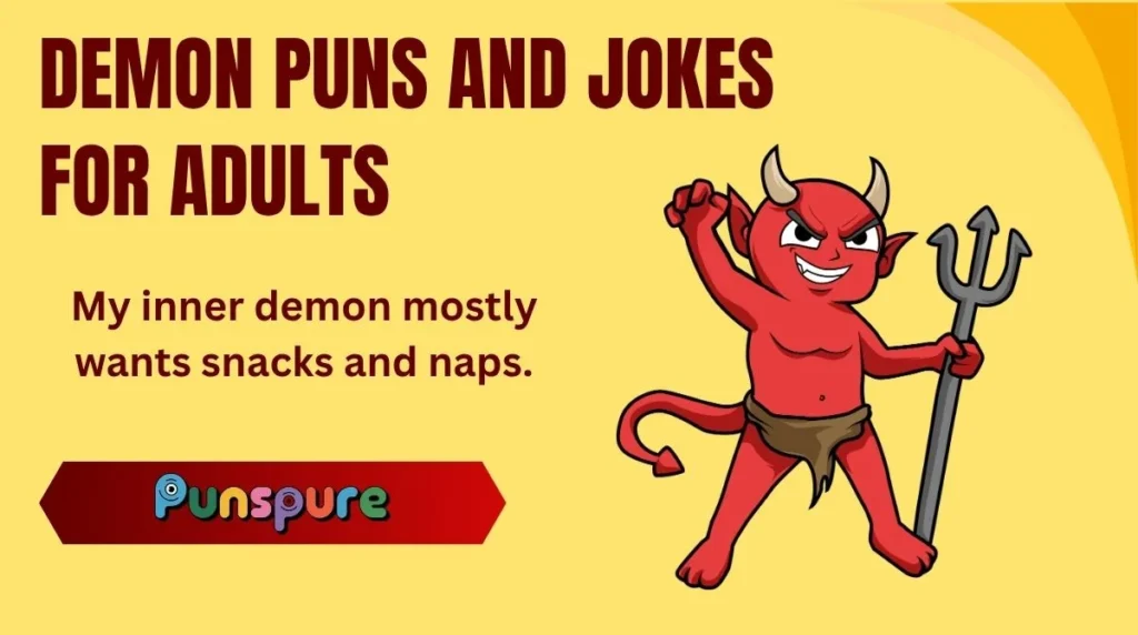 Demon Puns and Jokes for Adults