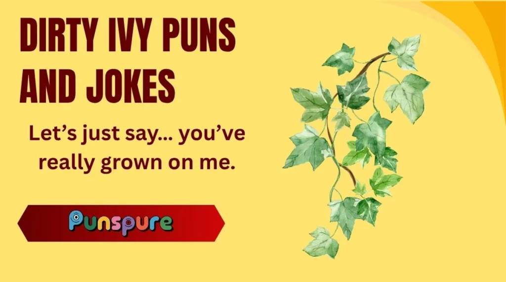 Dirty Ivy Puns and Jokes