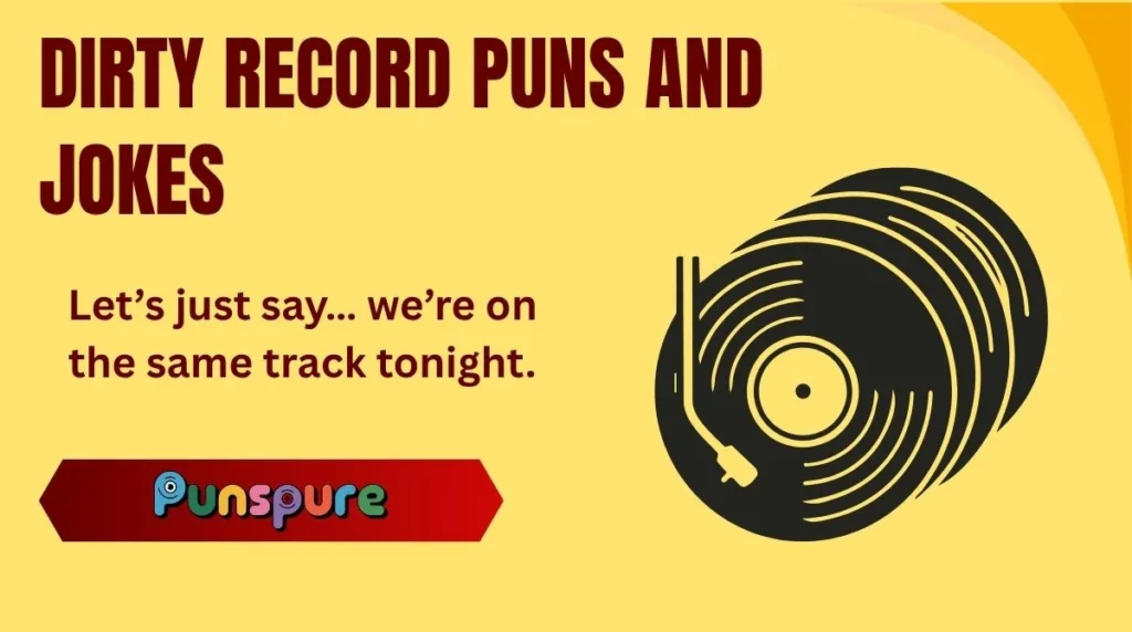 Dirty Record Puns and Jokes