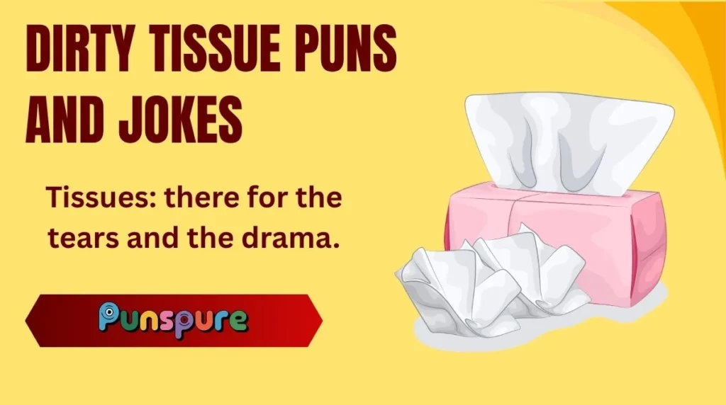Dirty Tissue Puns and Jokes