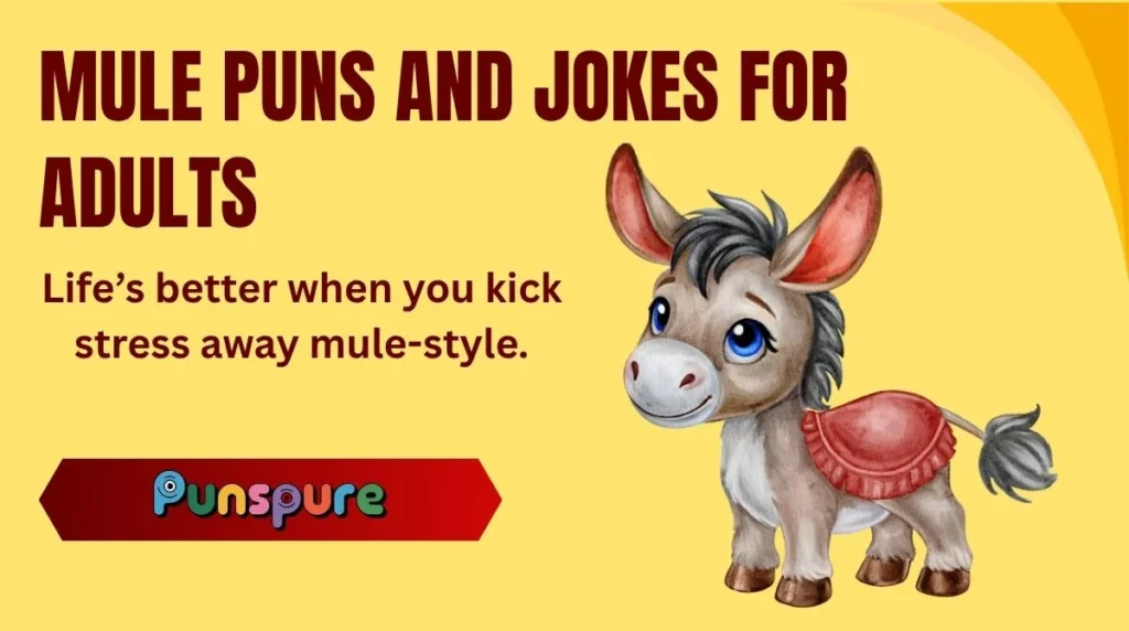 Mule Puns and Jokes for Adults
