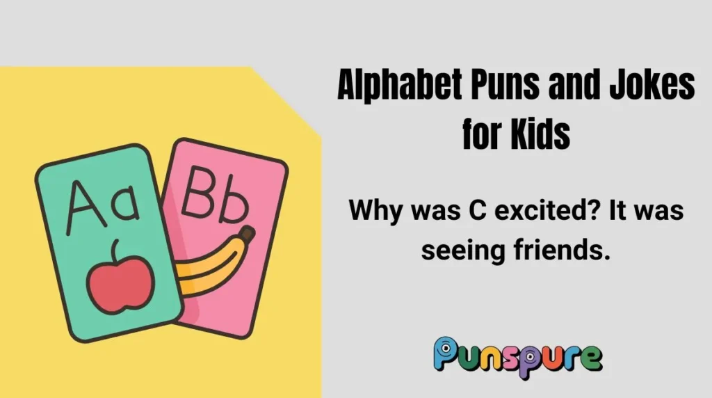 Alphabet Puns and Jokes for Kids