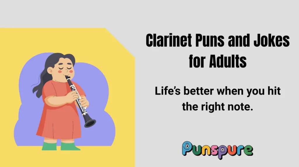 Clarinet Puns and Jokes for Adults