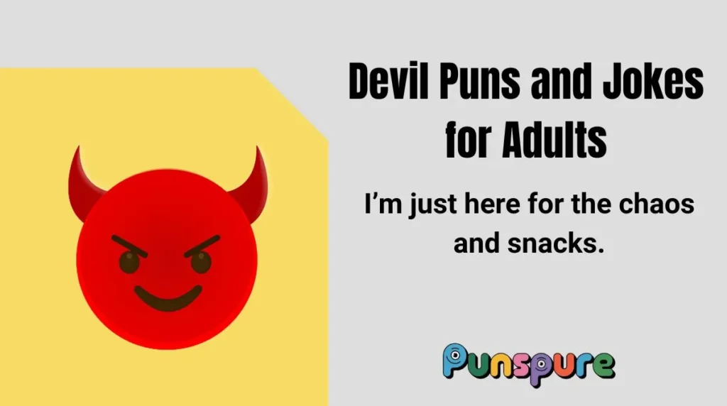 Devil Puns and Jokes for Adults