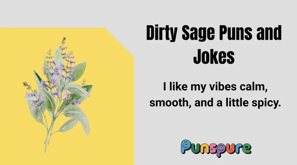 Dirty Sage Puns and Jokes