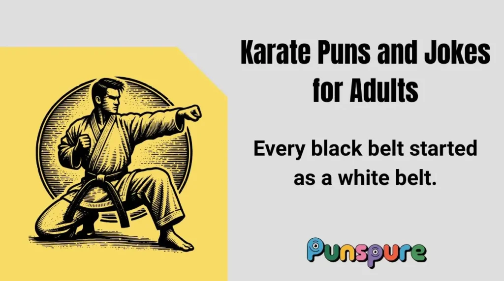 Karate Puns and Jokes for Adults