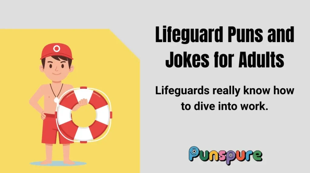 Lifeguard Puns and Jokes for Adults