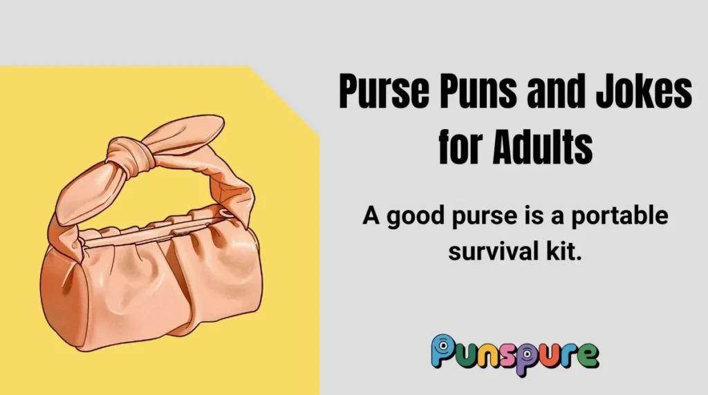Purse Puns and Jokes for Adults