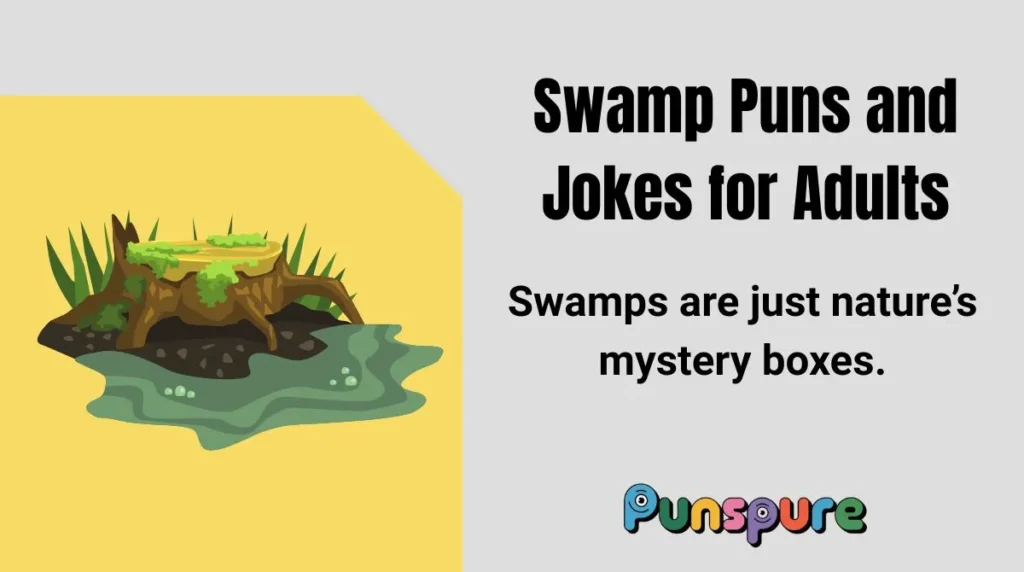 Swamp Puns and Jokes for Adults