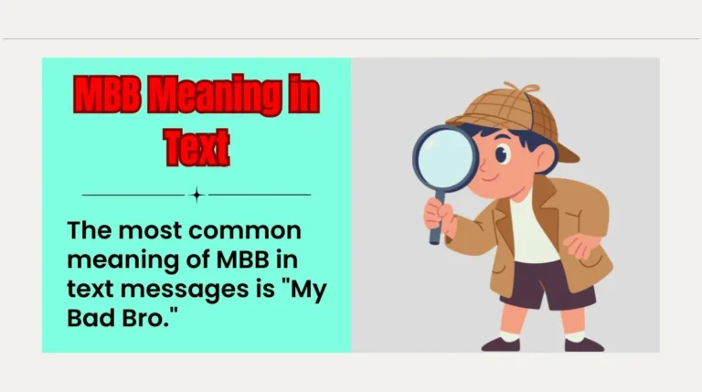 MBB Meaning in Text